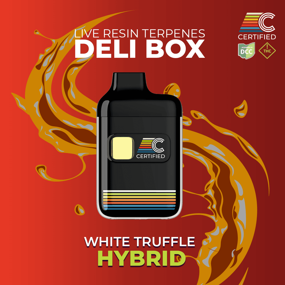 CERTIFIED CULTIVATORS - WHITE TRUFFLE - LRT DELIBOX DISPOSABLE - [1G] - HYBRID