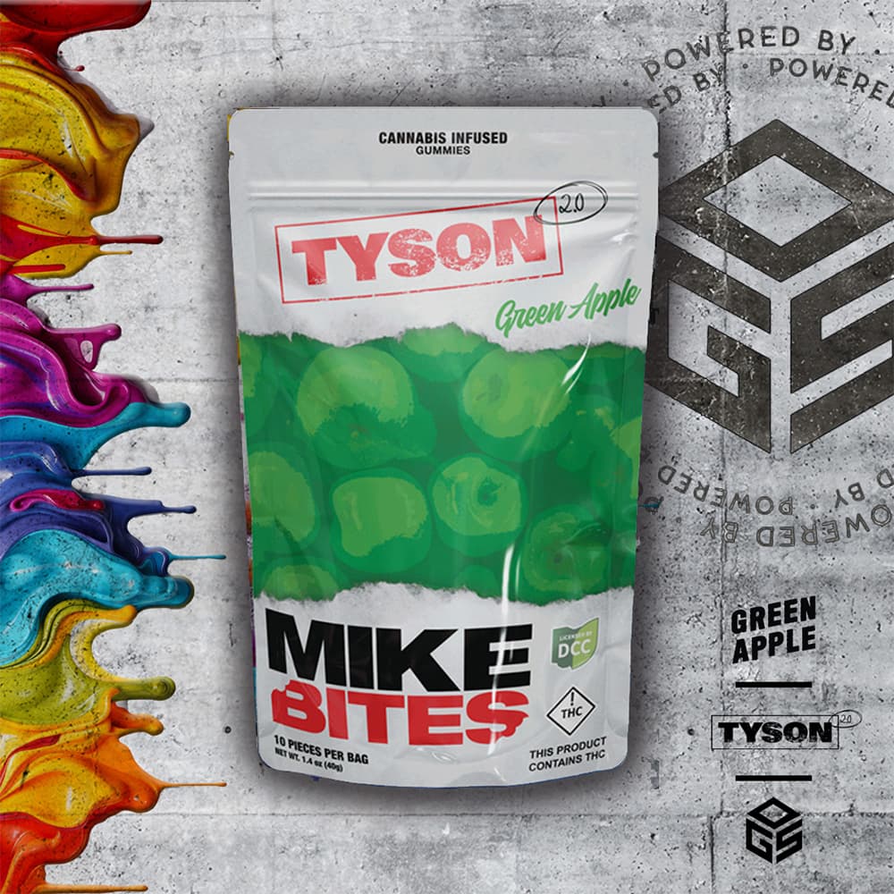 TYSON 2.0 - MIKE BITES GREEN APPLE - [110MG] - 10PK