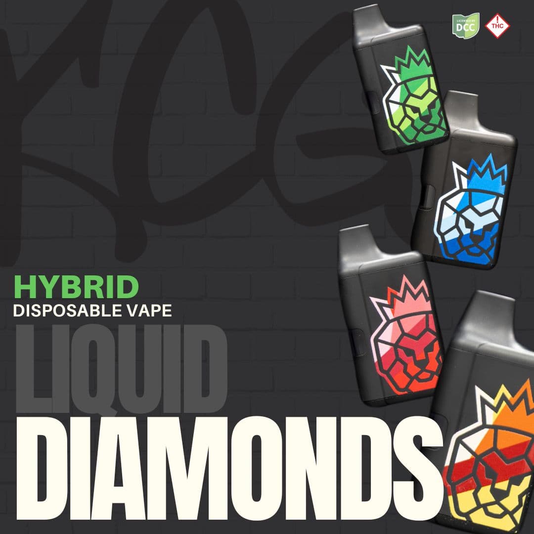 KING CITY GARDENS - TROPICANA COOKIES - LIQUID DIAMONDS DISPOSABLE - [1G] - HYBRID
