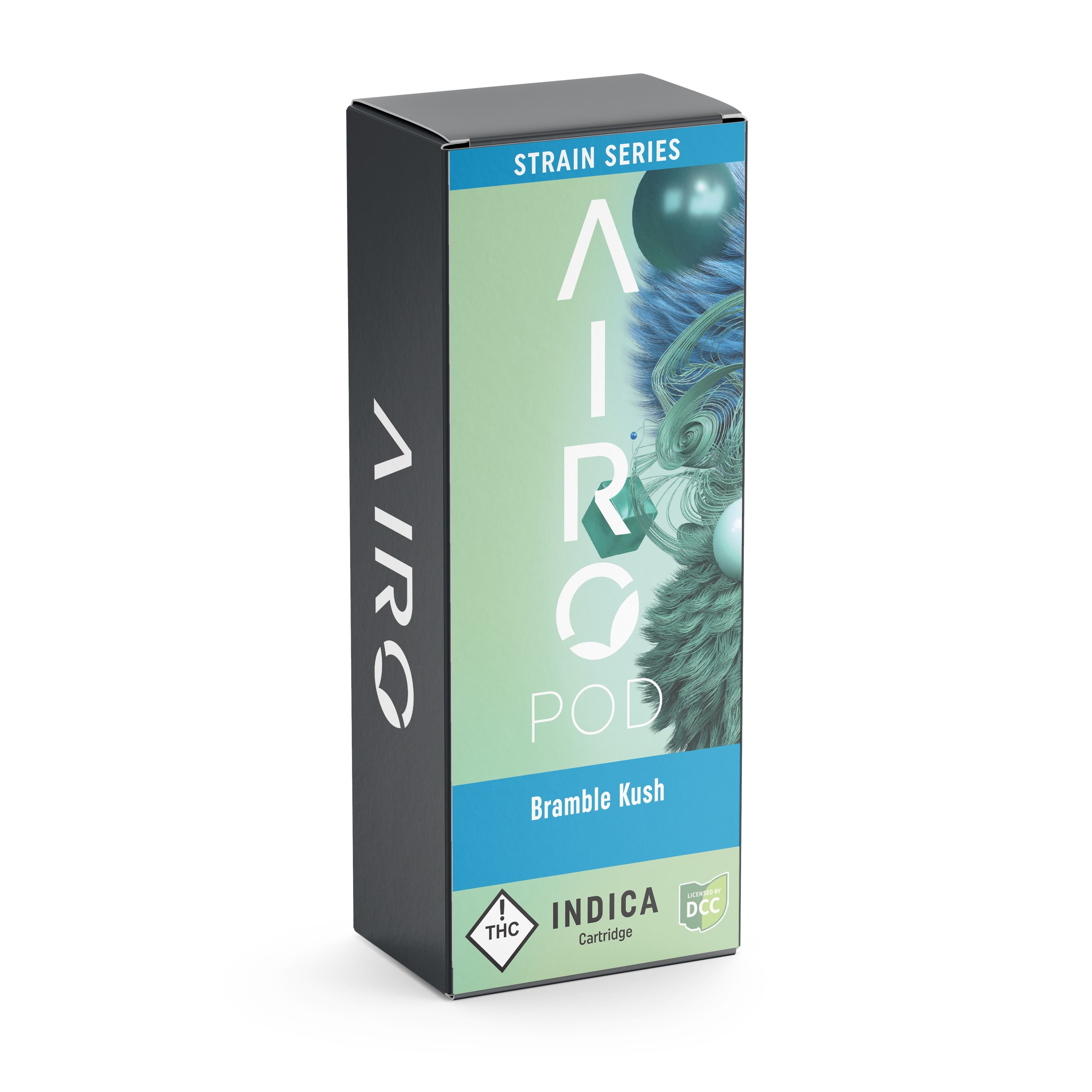 AIRO  BRAMBLE KUSH  STRAIN SERIES POD  INDICA