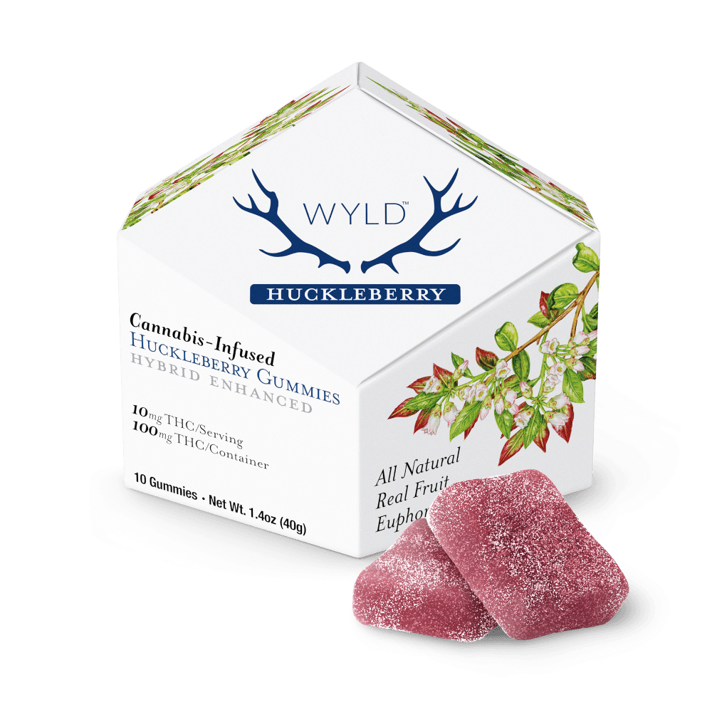 Huckleberry Hybrid Enhanced Gummies