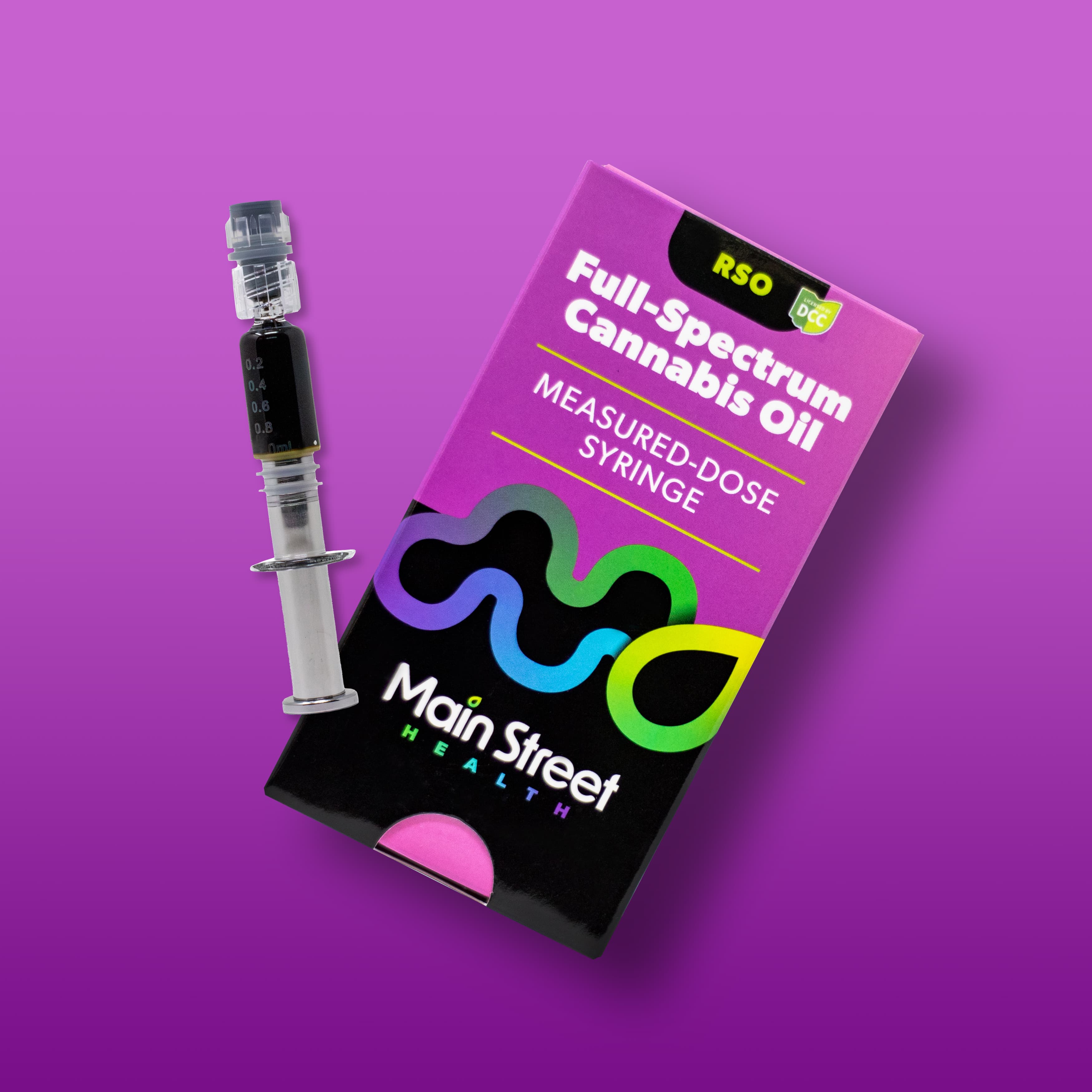 MAIN STREET HEALTH - ANIMAL MINTS - RSO SYRINGE - [0.95G] - HYBRID