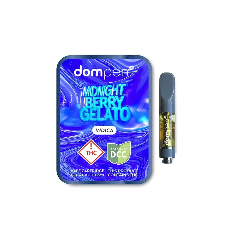 DOMPEN  MIDNIGHT BERRY GELATO  CART  INDICA
