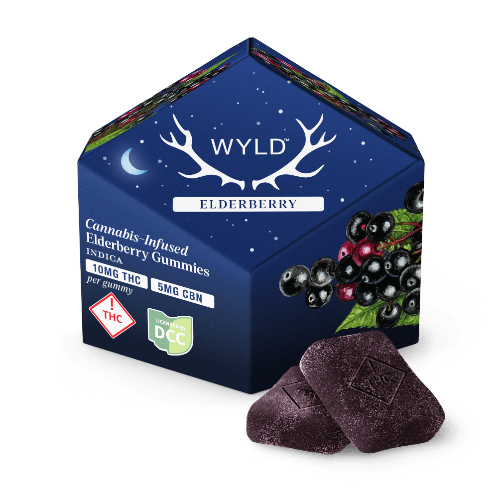 Wyld - Elderberry Gummies (100mg 10pk)