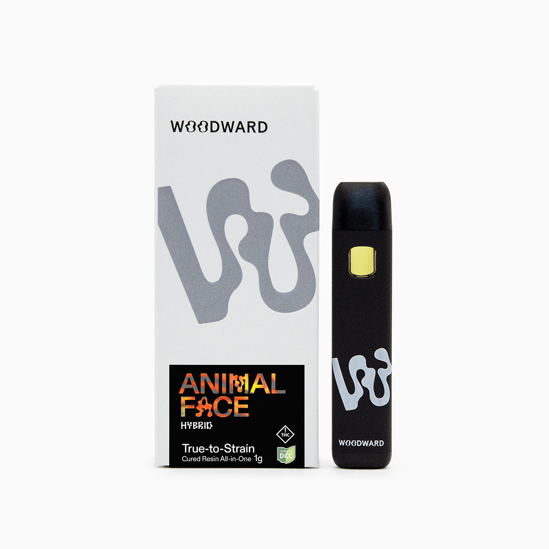 WOODWARD FINE CANNABIS - ANIMAL COOKIES - CURED RESIN DISPOSABLE - [1G] - HYBRID