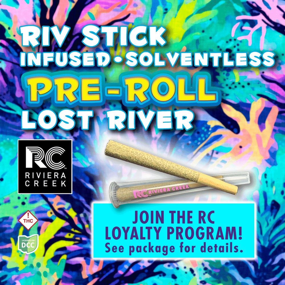 RIVIERA CREEK - LOST RIVER - INFUSED PREROLL - [1G] - INDICA