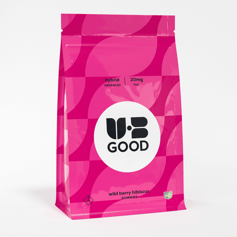 UB GOOD - WILD BERRY HIBISCUS - GUMMIES - [100MG] - 10PK - HYBRID