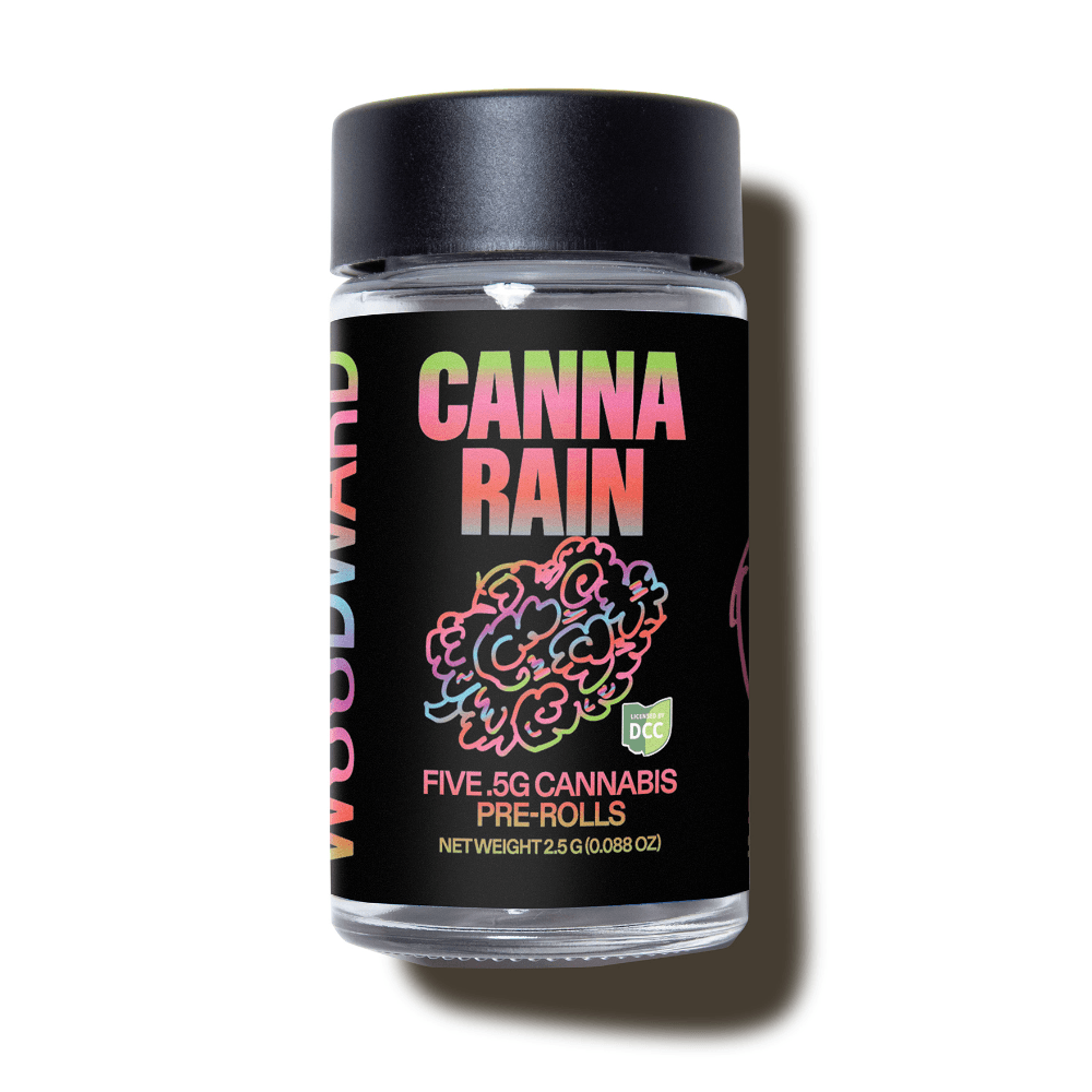 WOODWARD FINE CANNABIS - CANNA RAIN - PREROLL - [2.5G] - 5PK - HYBRID