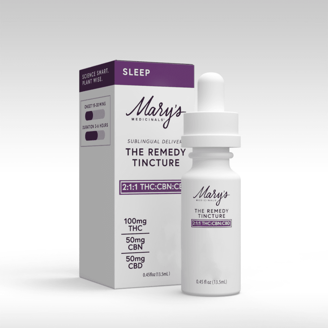 The Remedy – Sleep 2:1:1 (200mg THC/100mg CBD/100mg CBN)