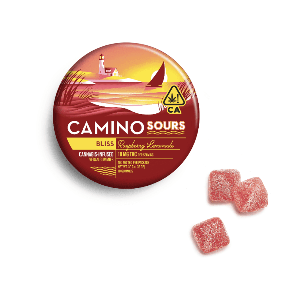 'Bliss' Raspberry Lemonade [10pk] (100mg THC)