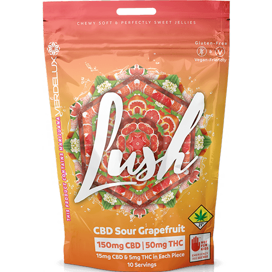 Grapefruit Soft Jelly Chews Gummies