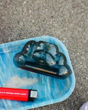 Cloud Glass Pipe
