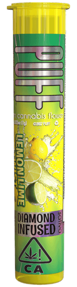 Diamond Infused Preroll Lemon Lime
