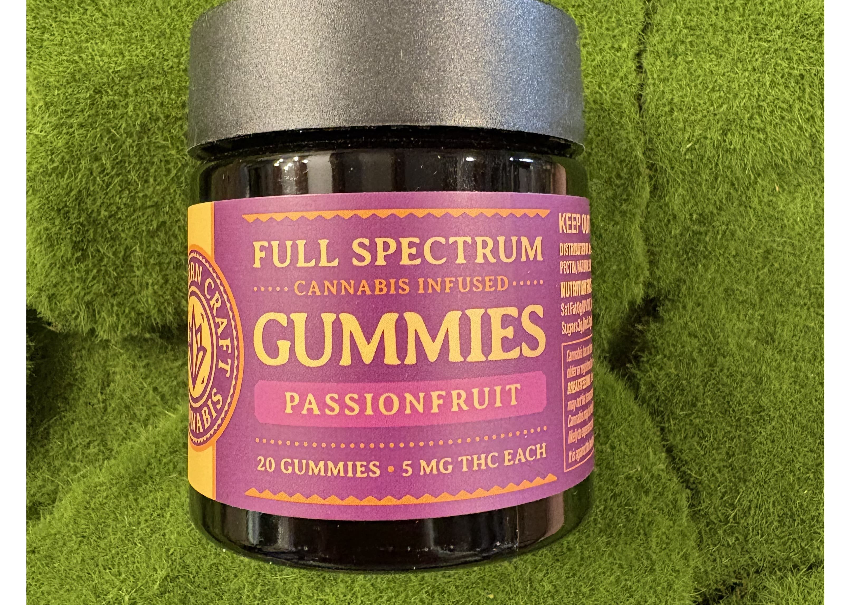 Full Spectrum Indica Passionfruit Gummies