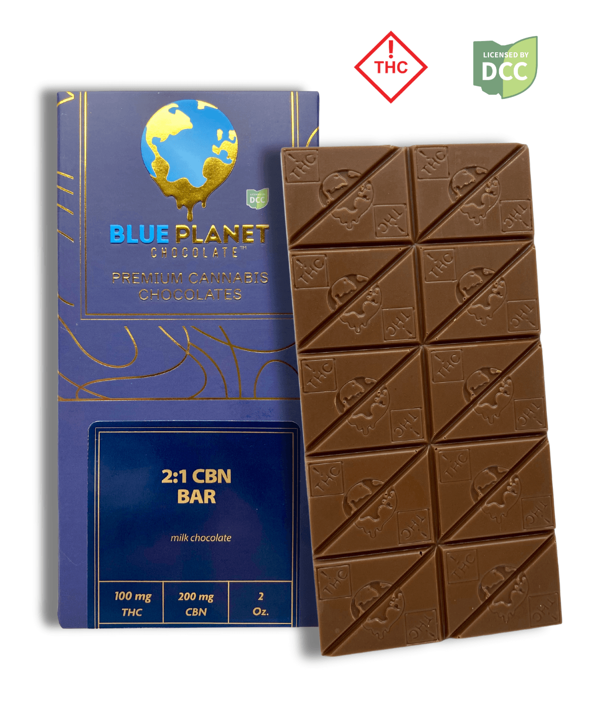 2:1 (CBN:THC) Milk Chocolate Bar | [100mg]