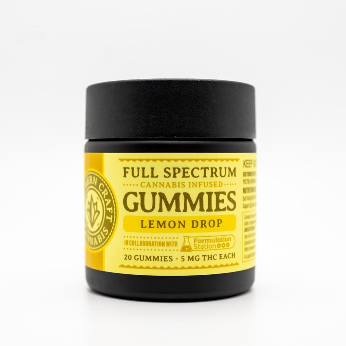 Full Spectrum Lemon Drop Gummies