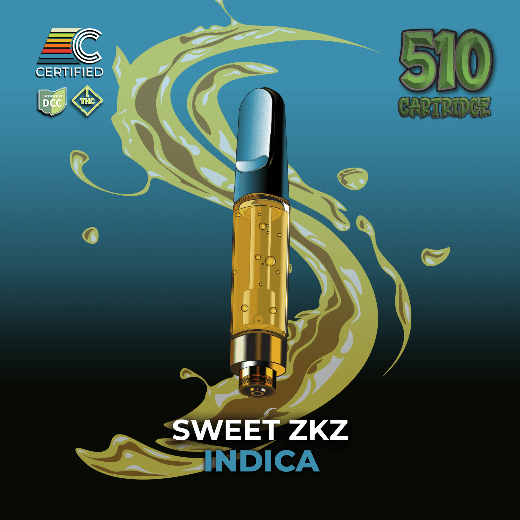 Sweet ZKZ | 1g Distillate Cartridge