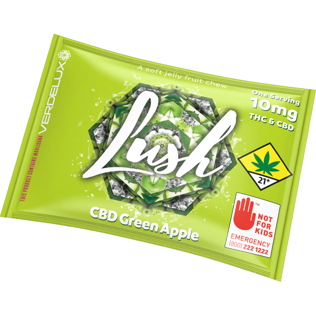 Apple Jelly Chew Gummy Edible