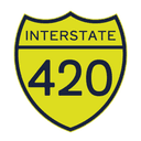 Interstate 420 logo