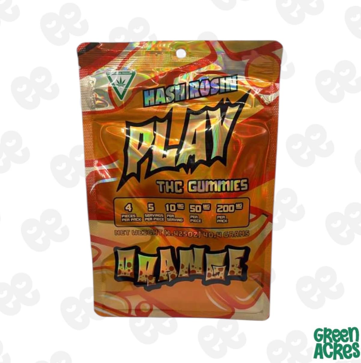 Orange Live Rosin Gummies