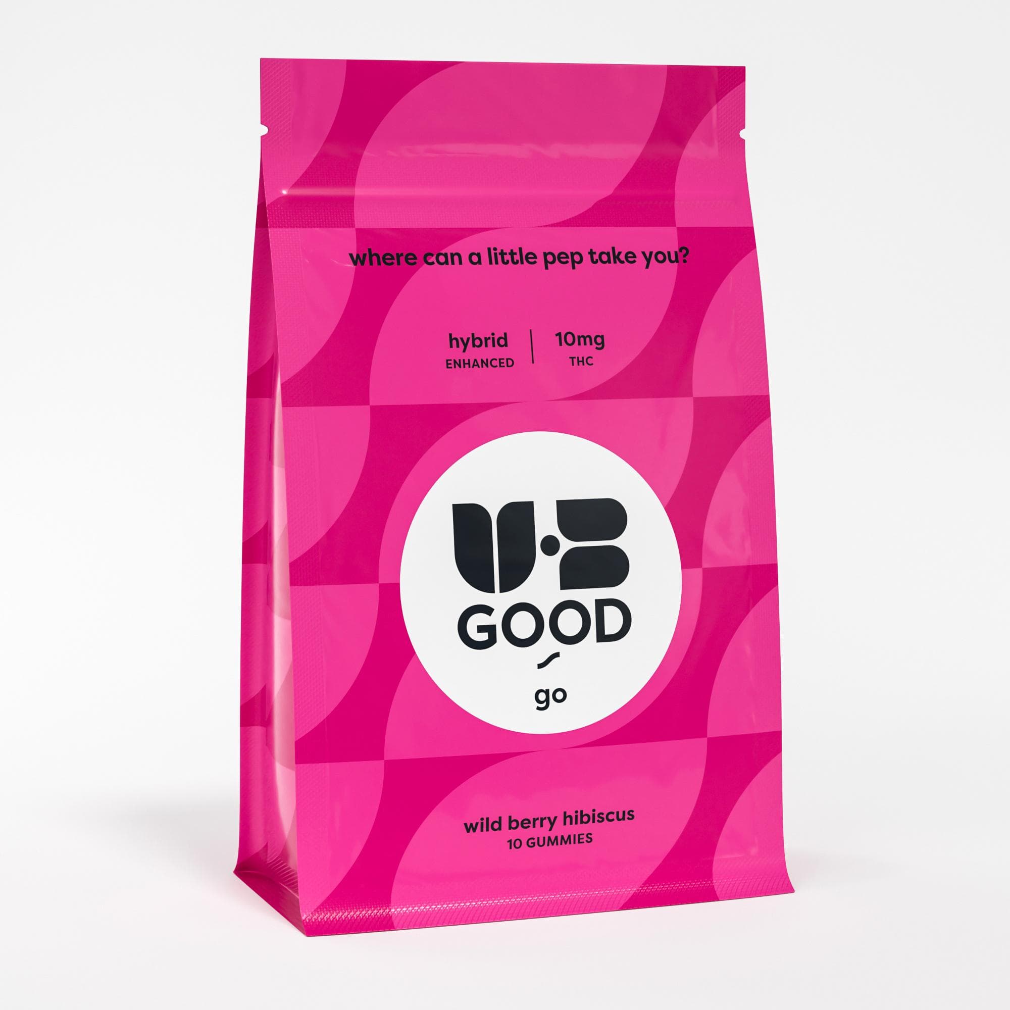 UB Good | Wild Berry Hibiscus Gummies | 10pack | 100mg