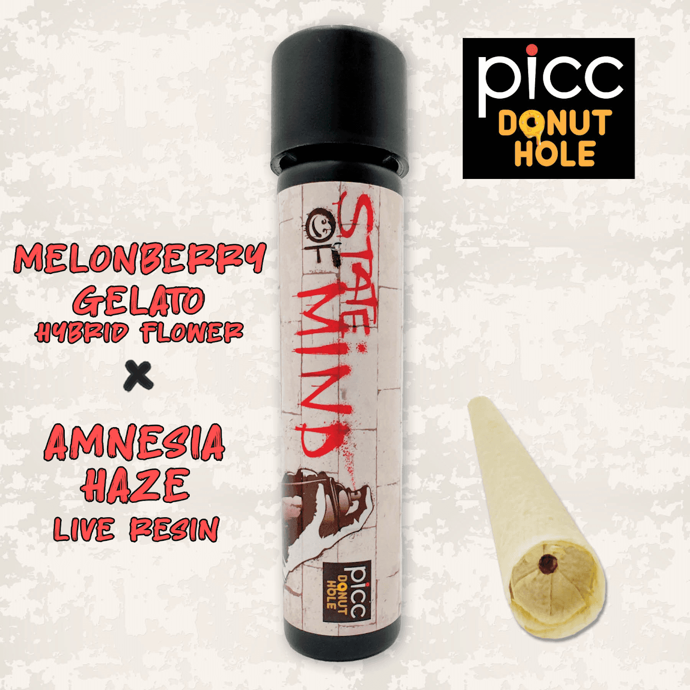 Melonberry Gelato Amnesia Haze Resin