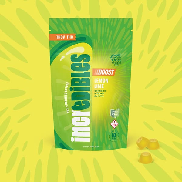 10:5:1 Lemon Lime Boost +THCV | 10 pack | 100mg THCV / 50mg CBD / 10mg THC