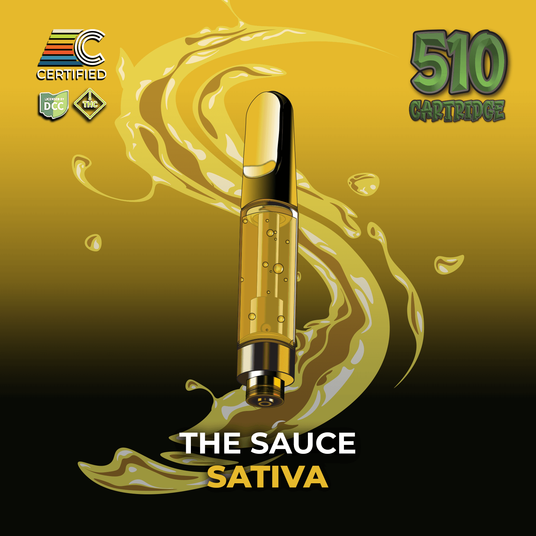 The Sauce | 1g Distillate Cartridge
