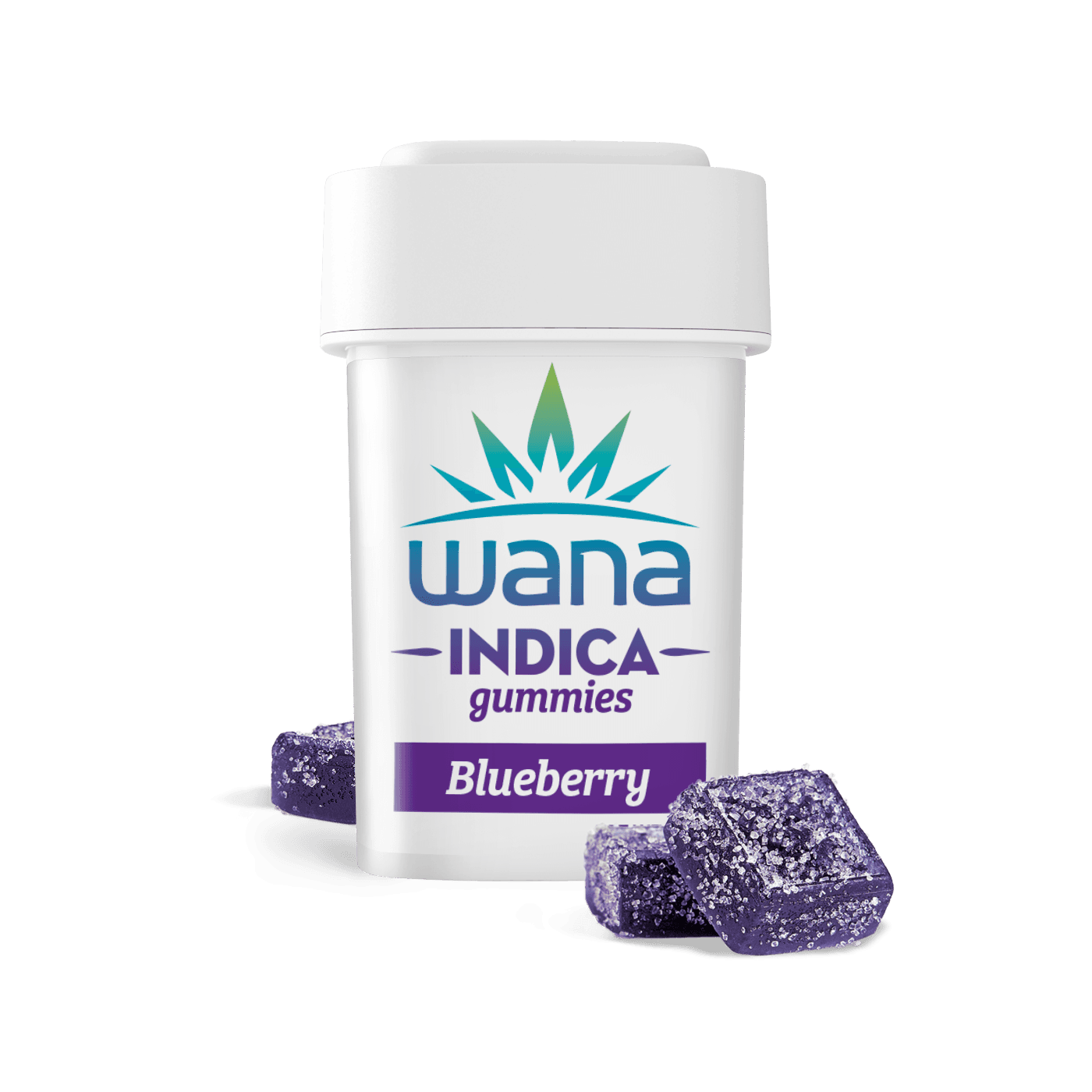 Sour Blueberry Indica Gummies [10 pack] | 100mg