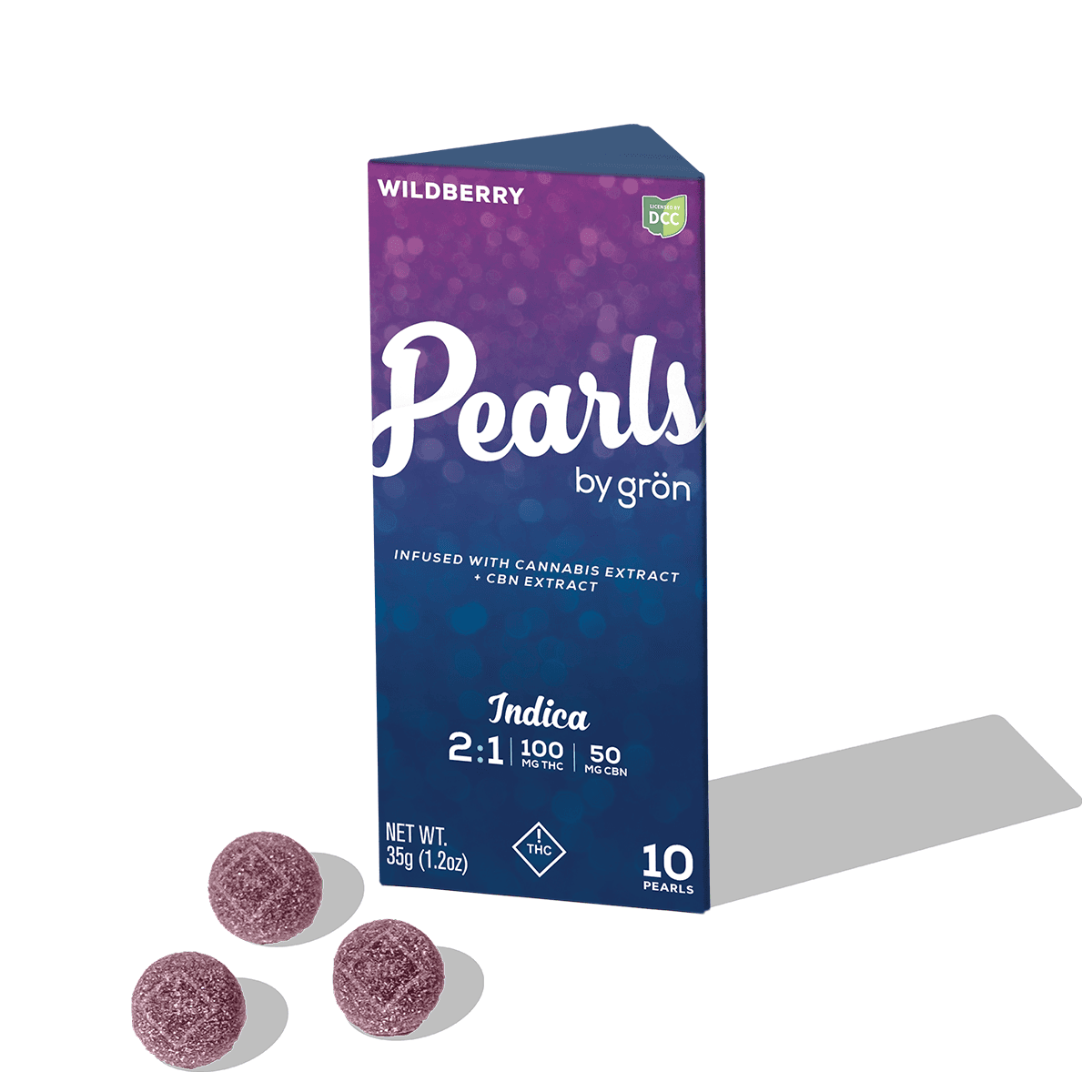 Wildberry Gummy Pearl 2:1 THC/CBN | I