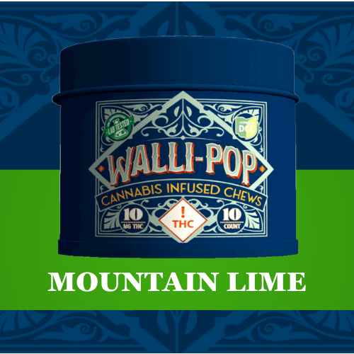Wallipop | 10 pack | Mountain Lime Gummies