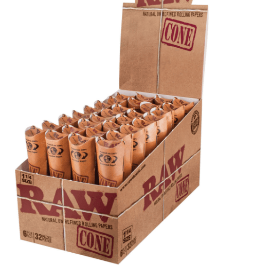 RAW | Preroll Organic Cones | 3pk