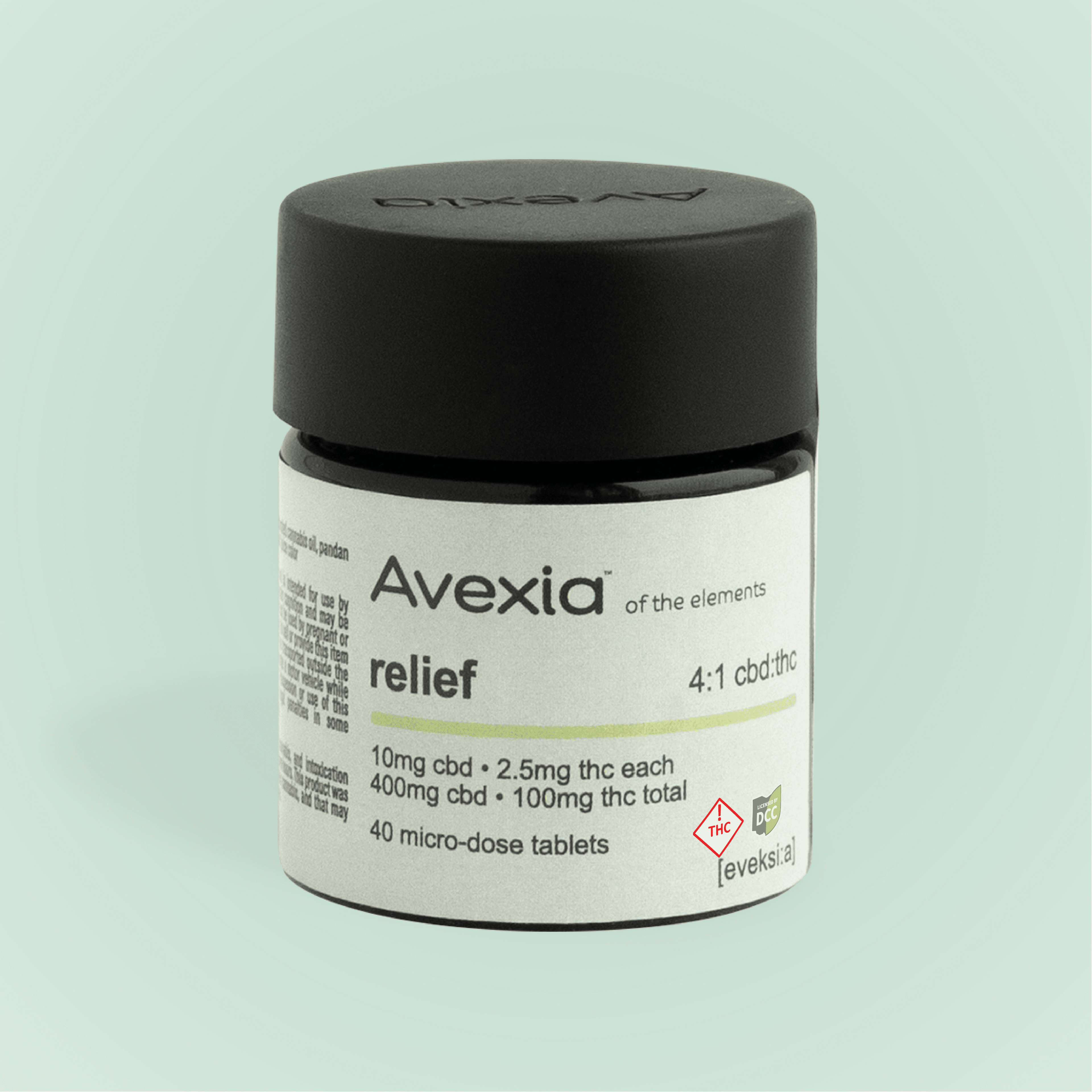 Relief Capsules 4:1 CBD:THC (1 Day) (44Pk)
