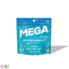 Blue Razzleberry Gummy MEGA | S