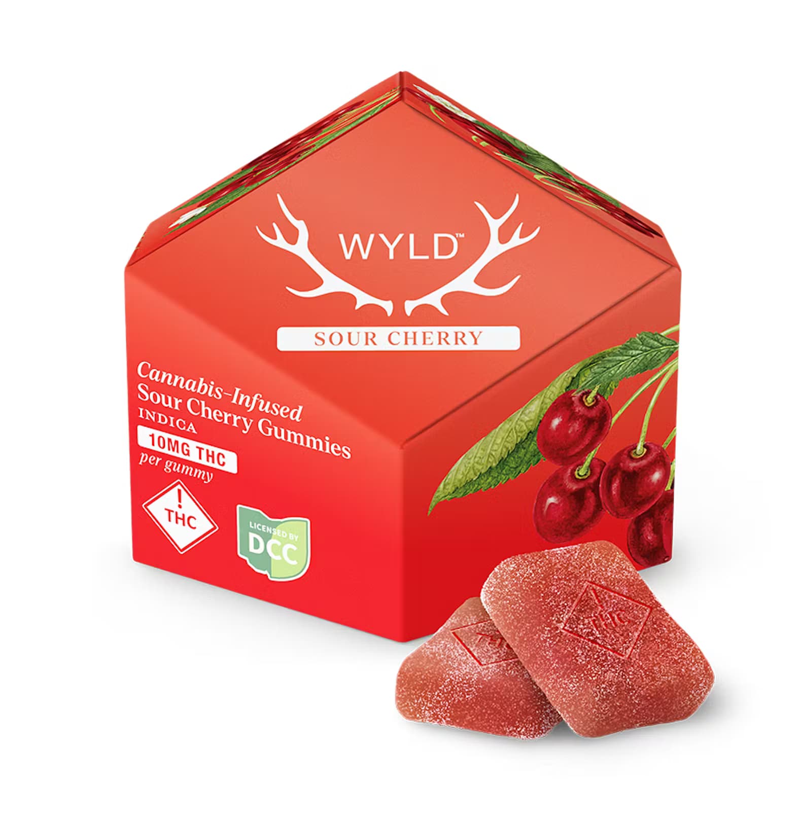 Sour Cherry Gummies 10pk