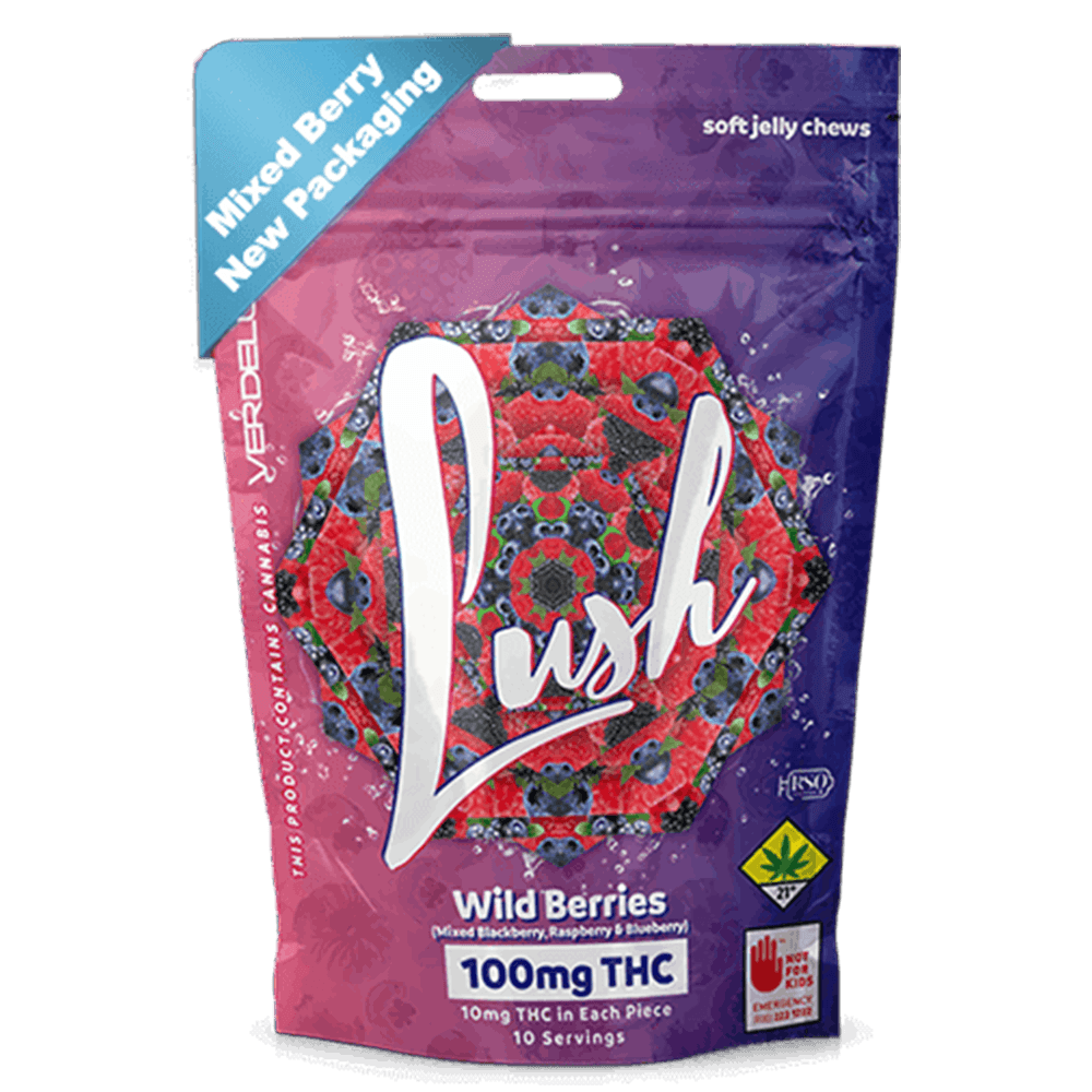 Berries Jelly Chews Gummies Edibles