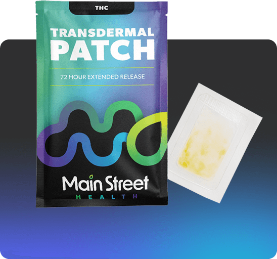 MSH: THC Transdermal Patch 3pk (20mg each)