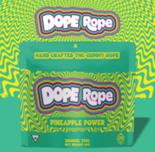 Pineapple Power Dope Rope Gummies
