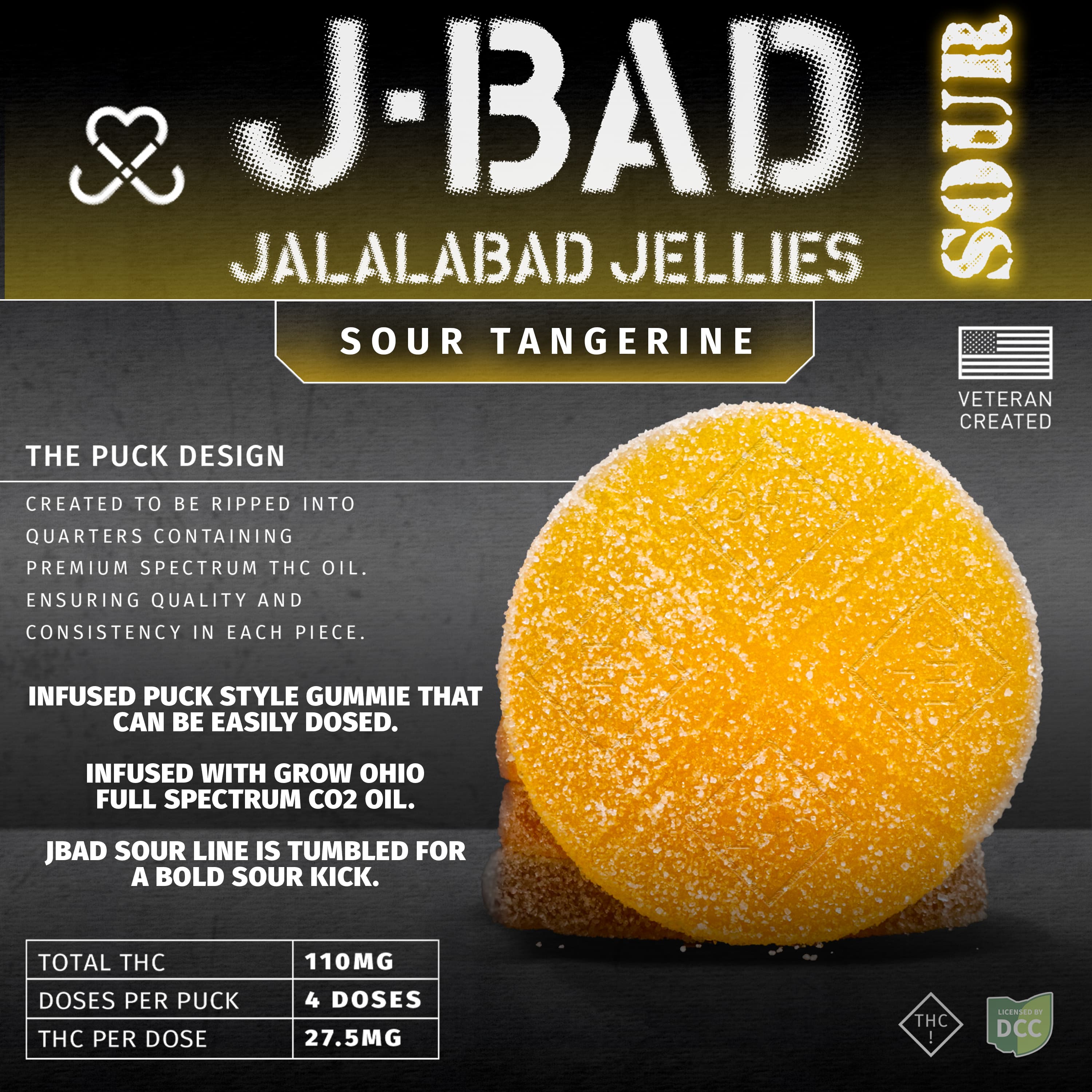 Field Sour Tangerine 110mg