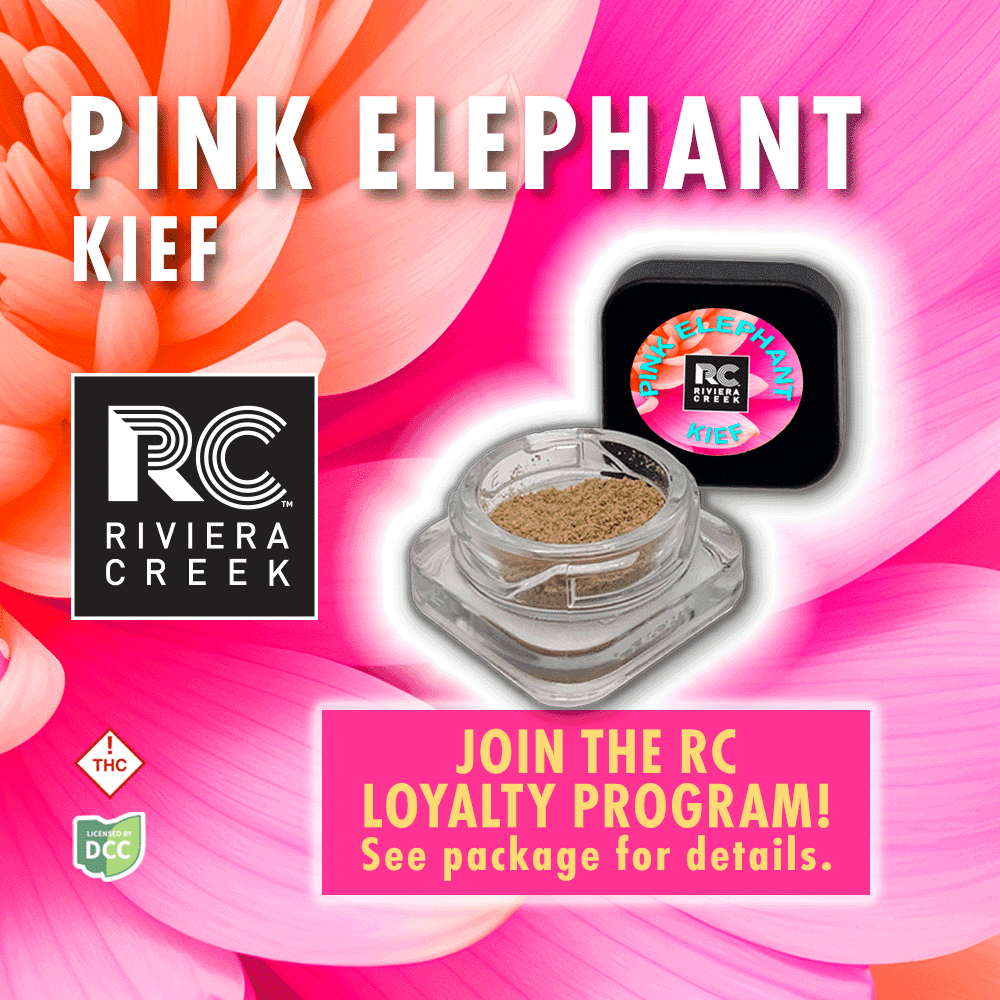 RC: Pink Elephant Kief 1g