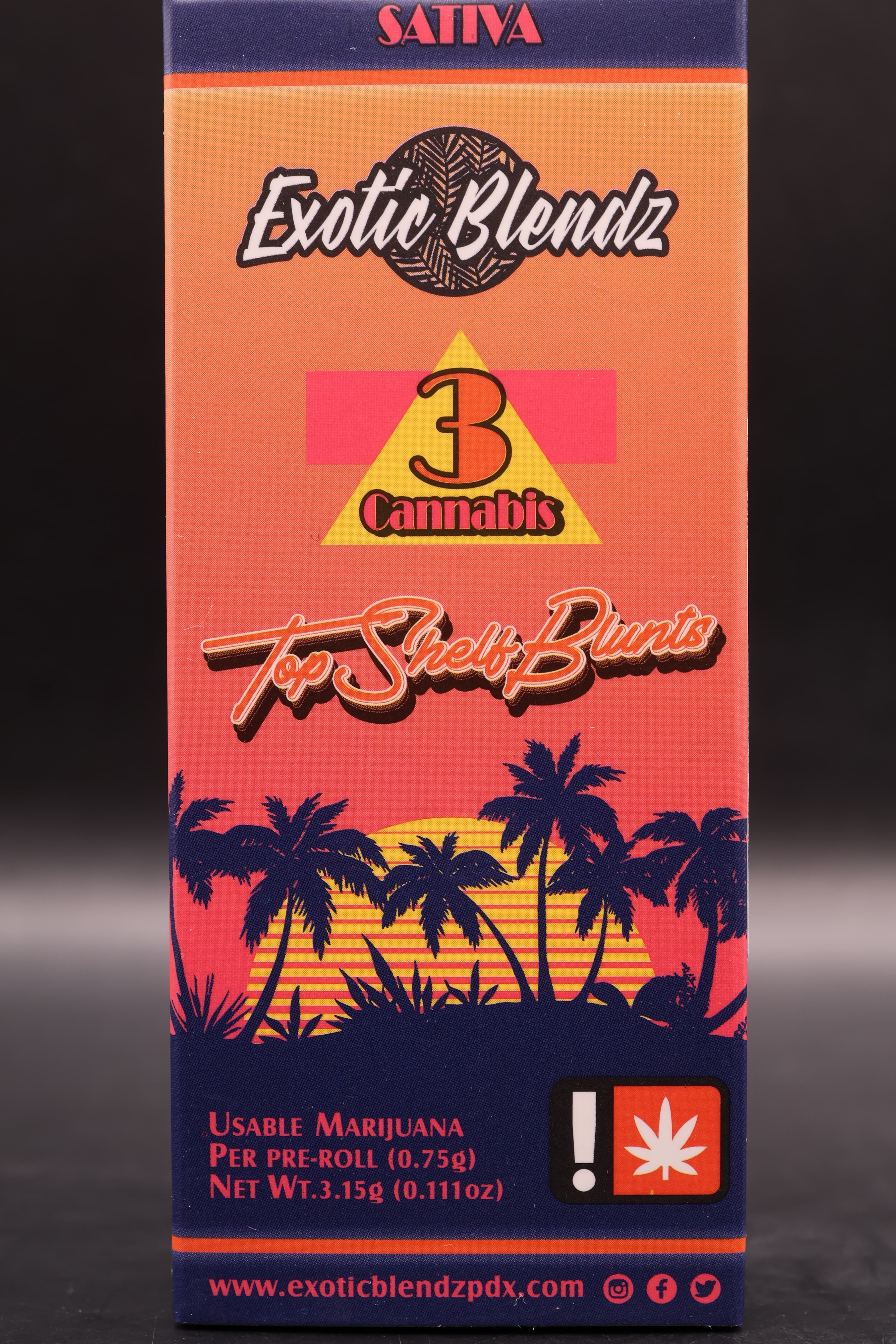 Bio Dome 3pk Blunts Blends