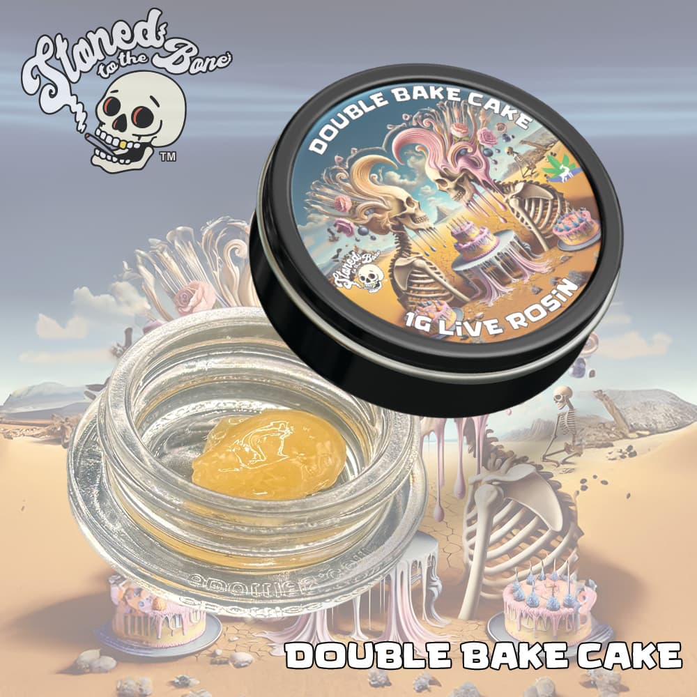 Double Bake Cake Live Rosin