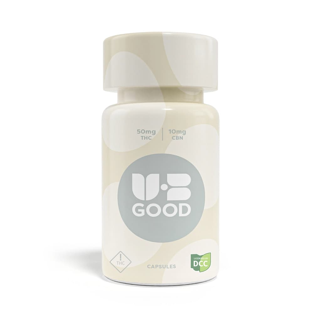 UB GOOD | 5:1 THC:CBN Capsules | 10pk | 500mg