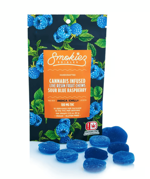 Sour Blue Raspberry | Gummies | 100mg