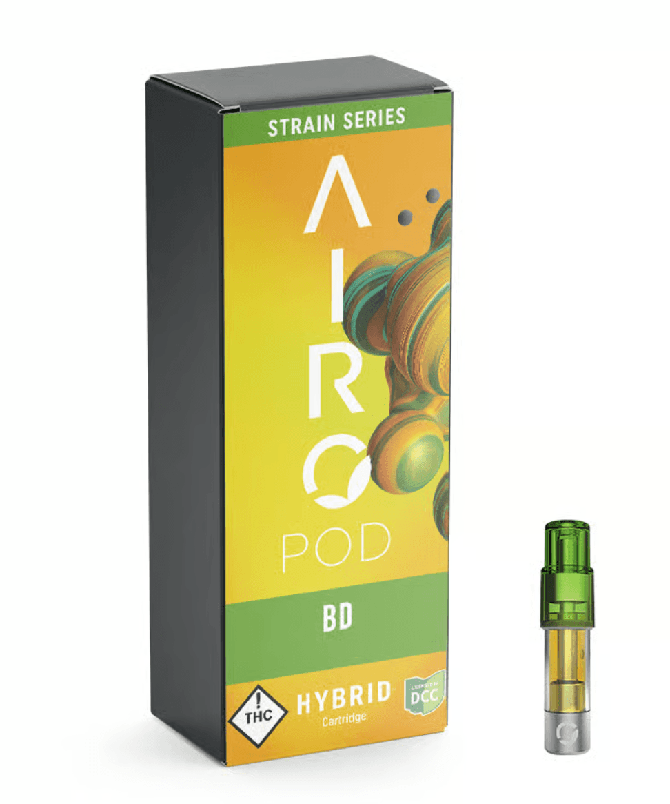 Airo | BD "Strain Series" (Distillate) Pod 1g | Hybrid