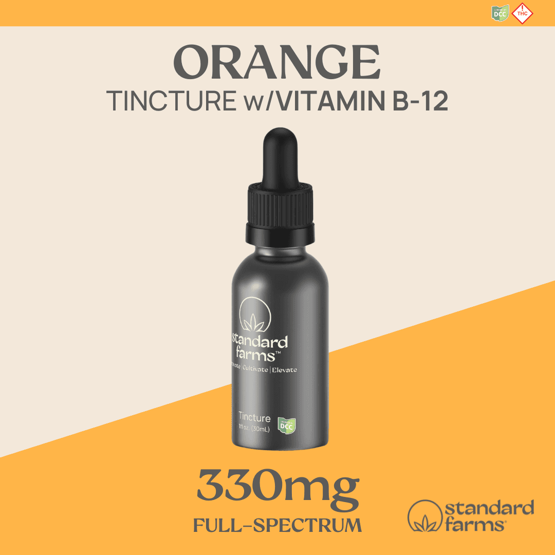 Orange Daytime Tincture + B-12 330mg