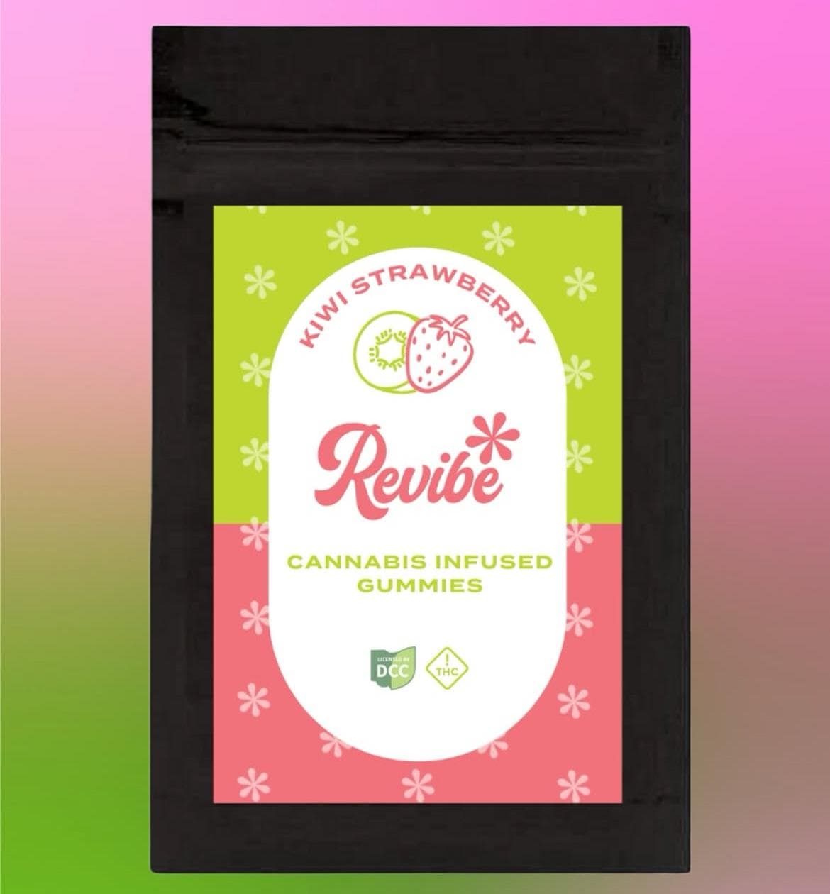 Kiwi Strawberry Gummies 100mg