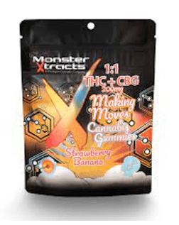 Strawberry Banana Cbg Gummies 10pk