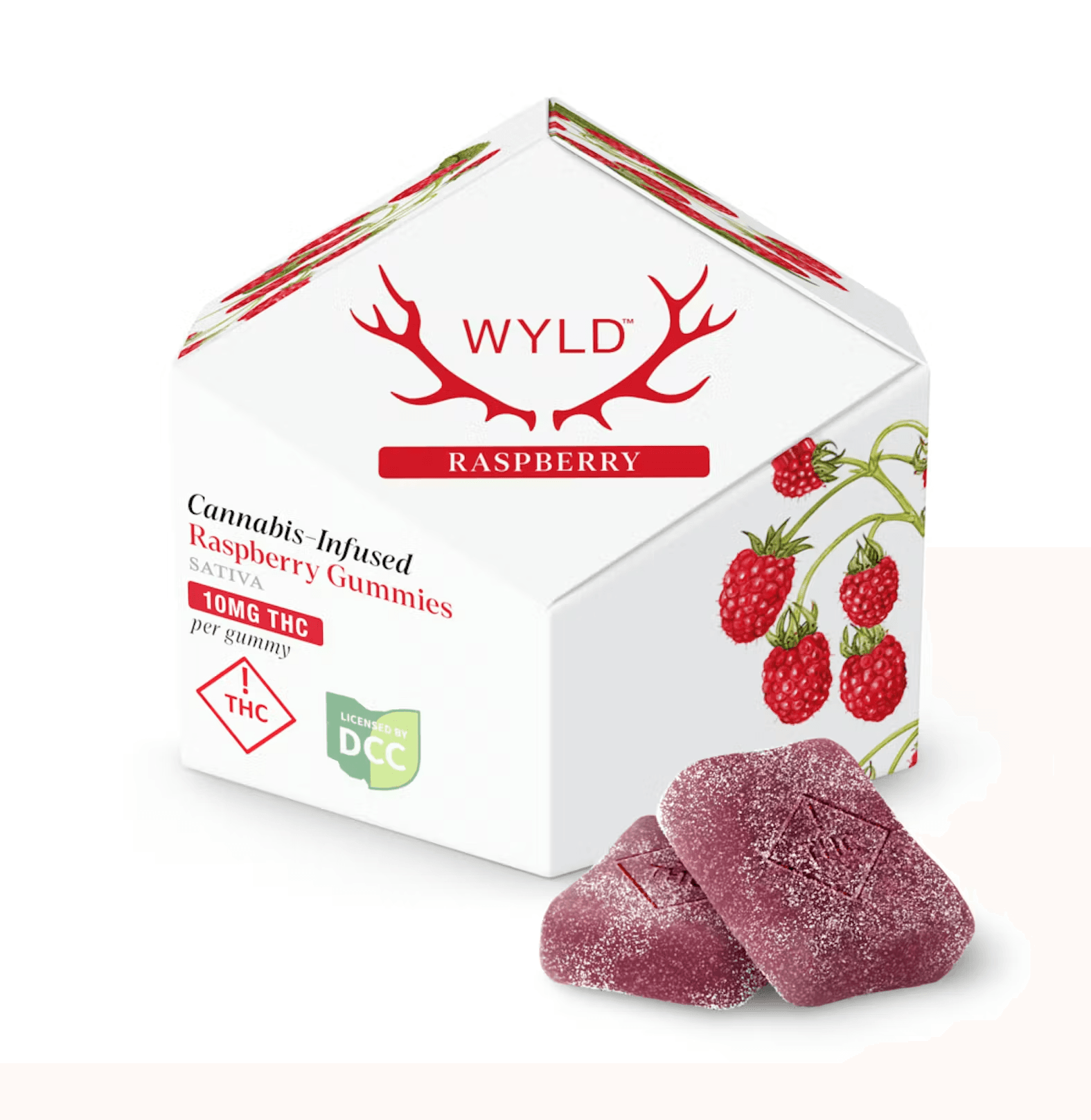 Raspberry Gummies 10pk