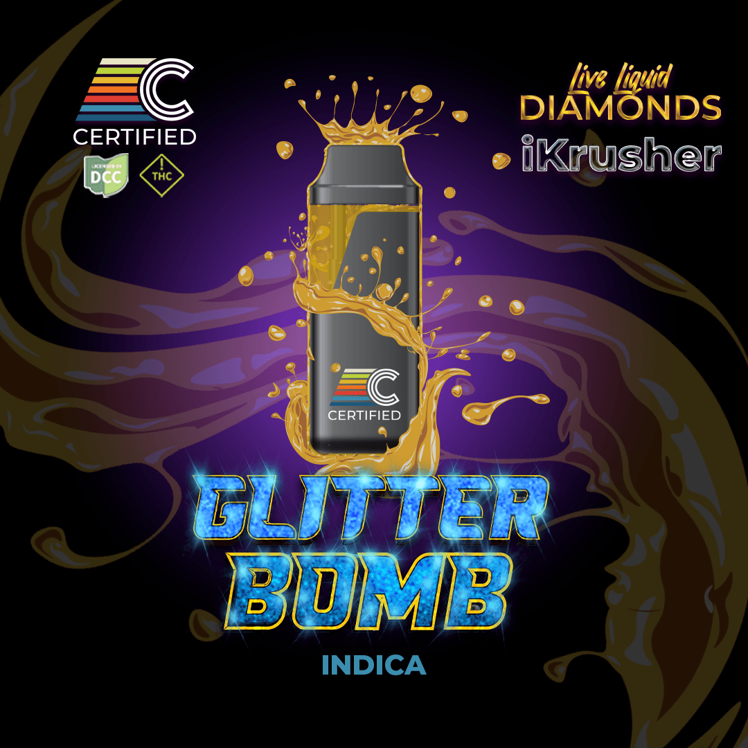 Glitter Bomb LLD iKrusher Disposable